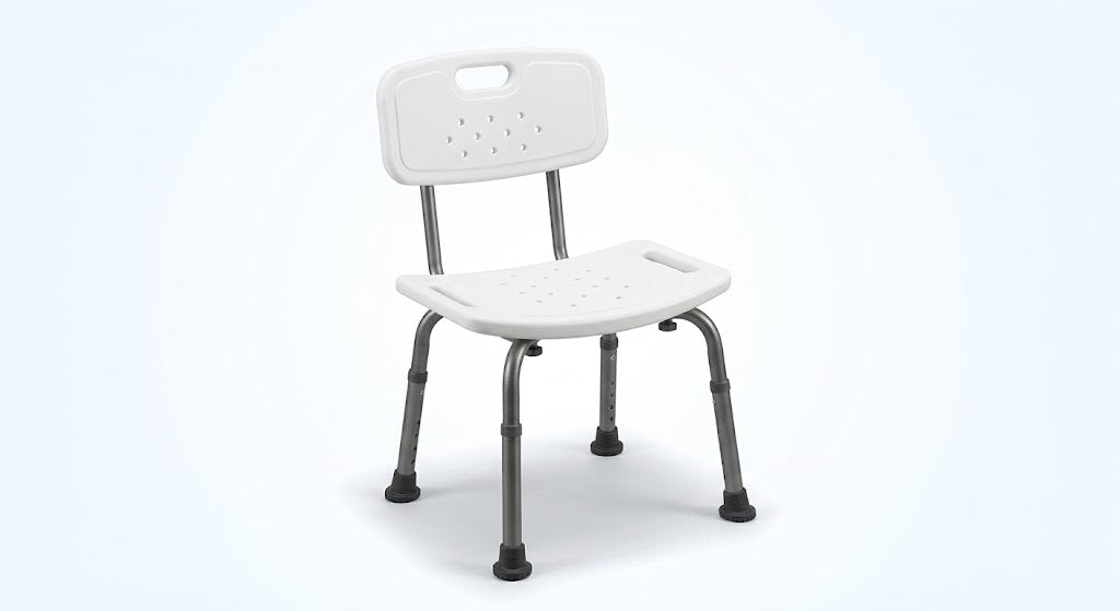 Shower Chair with Backrest